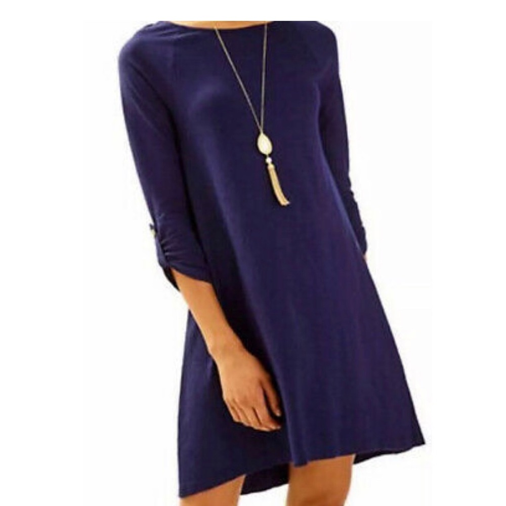 Lilly Pulitzer: XL navy swing dress